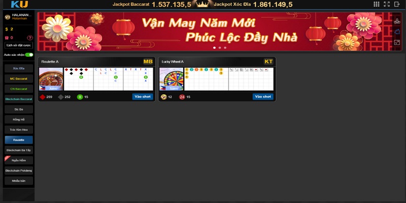 Roulette ở Kubet19 mang đến trải nghiệm độc đáo